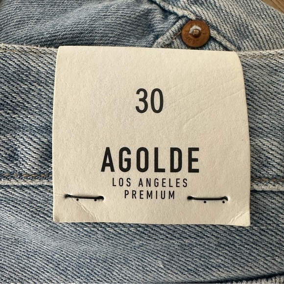 NWT AGOLDE Riley Hi Rise Straight Crop - Picture 6 of 14